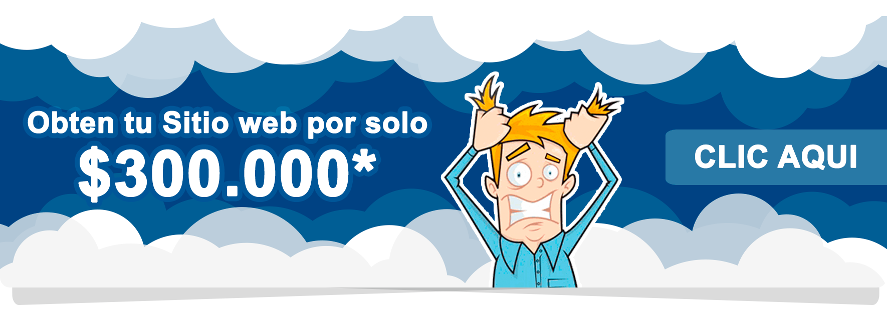 Promoción: Sitio web por solo $300.000